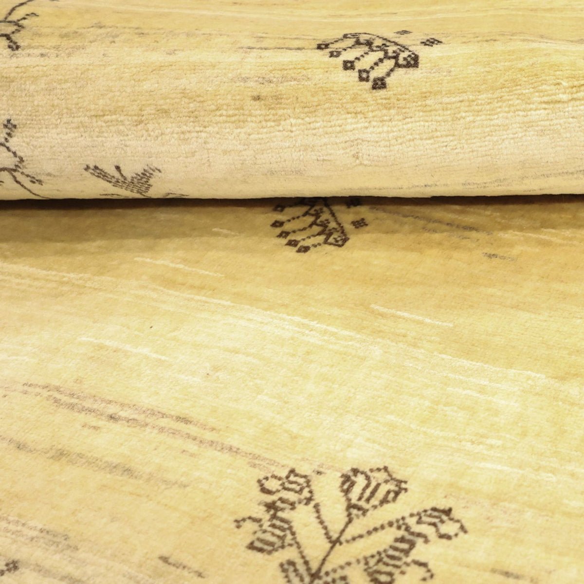 Gabbeh-tæppe - Kashkuli Persisk - 150 x 101 cm - beige