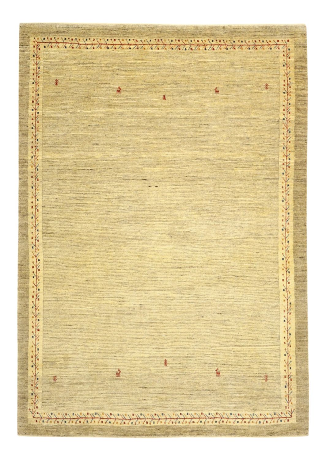 Gabbeh-tæppe - Kashkuli Persisk - 158 x 112 cm - beige