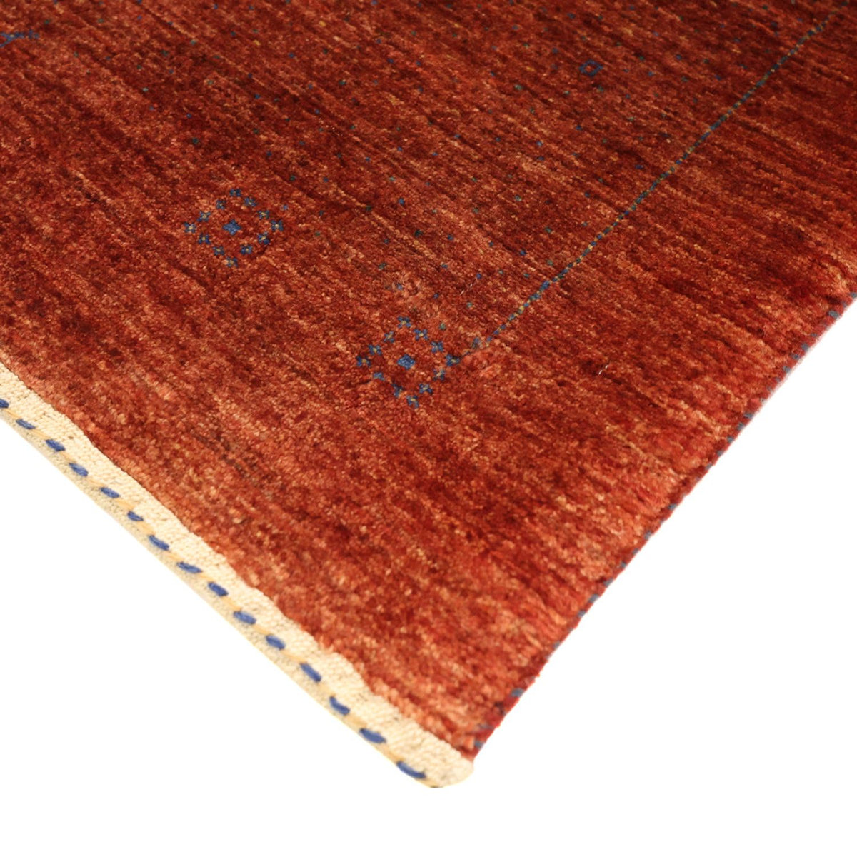 Gabbeh-tæppe - Kashkuli Persisk - 122 x 79 cm - mørkerød