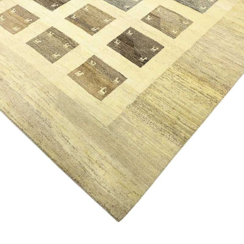 Gabbeh-tæppe - Persisk - 292 x 203 cm - flerfarvet