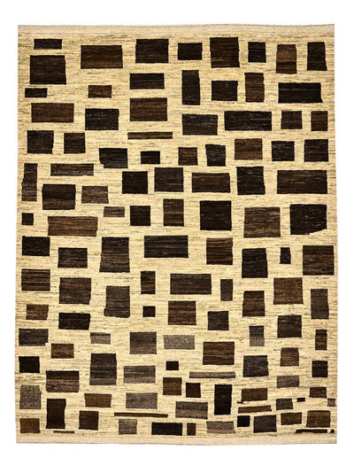 Loribaft Tæppe 181x226cm - Perserteppich Wollteppich