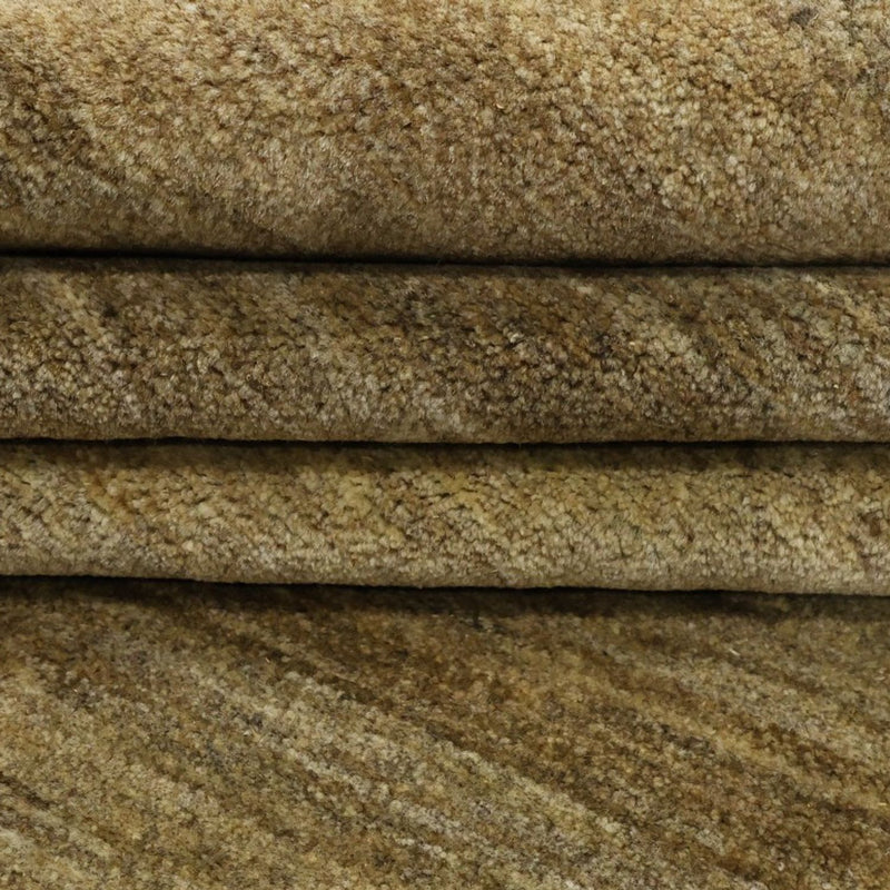Gabbeh Tæppe - Loribaft Persisk - 230 x 163 cm - mørk beige