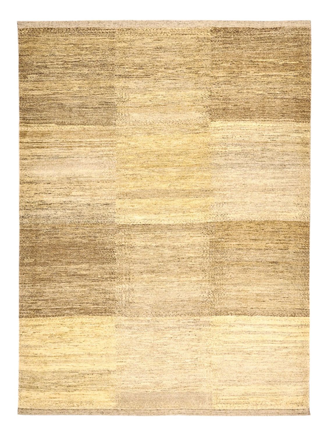 Gabbeh Tæppe - Loribaft Persisk - 229 x 174 cm - mørk beige