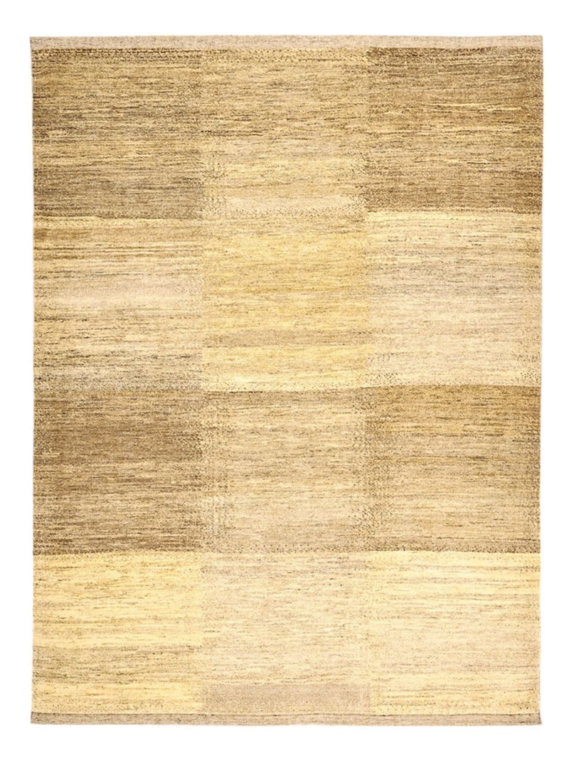 Gabbeh Tæppe - Loribaft Persisk - 229 x 174 cm - mørk beige