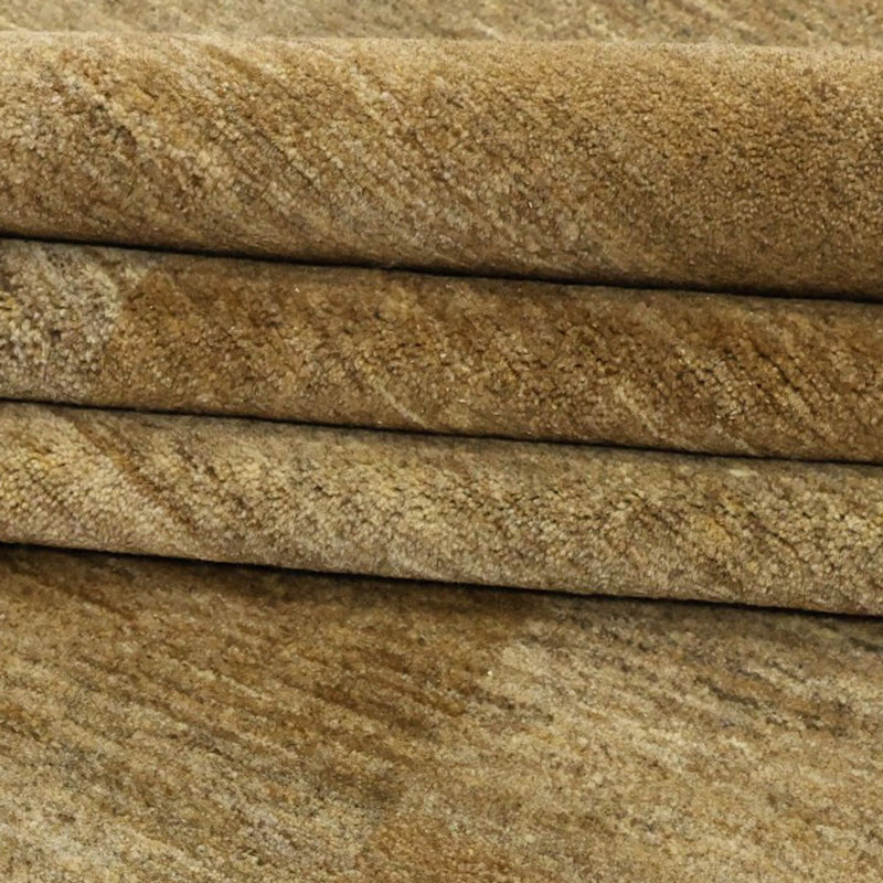 Gabbeh Tæppe - Loribaft Persisk - 270 x 207 cm - mørk beige