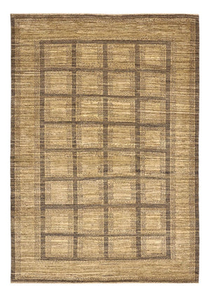 Gabbeh Tæppe - Loribaft Persisk - 283 x 204 cm - mørk beige