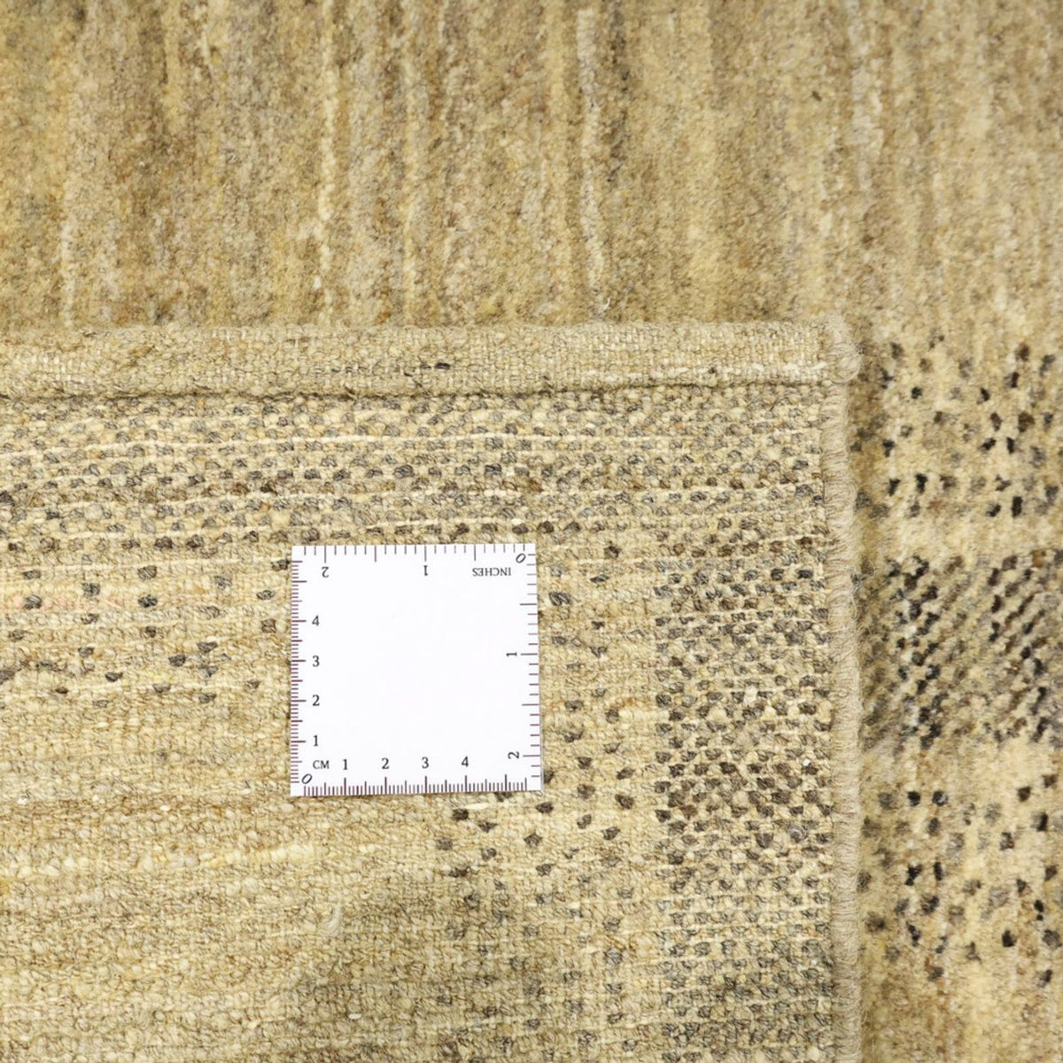 Gabbeh Tæppe - Loribaft Persisk - 283 x 204 cm - mørk beige