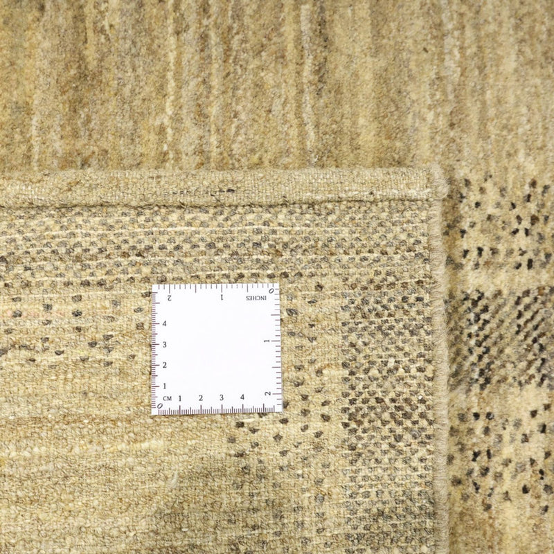 Gabbeh Tæppe - Loribaft Persisk - 283 x 204 cm - mørk beige