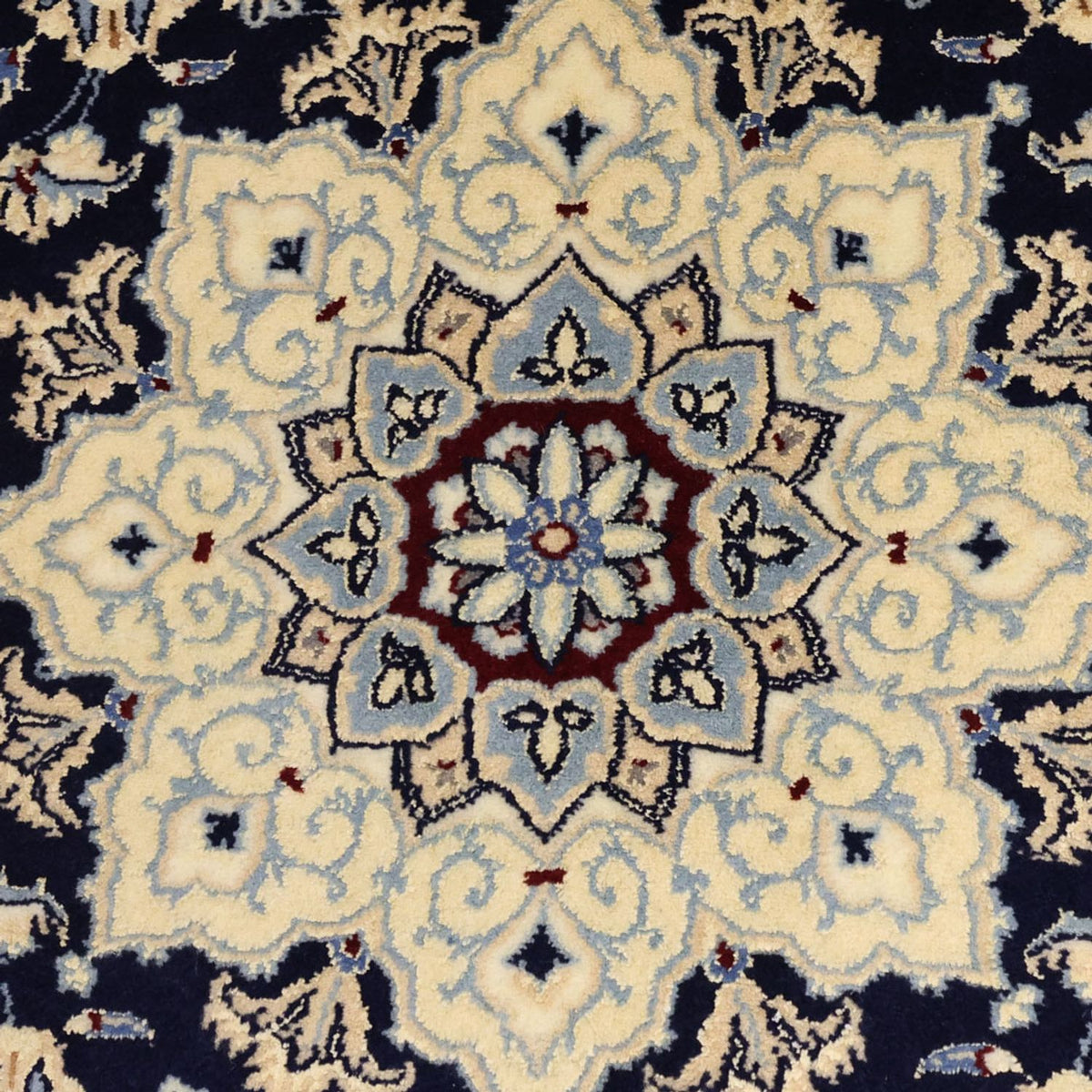 Persisk tæppe - Nain - Royal - 157 x 106 cm - mørkeblå
