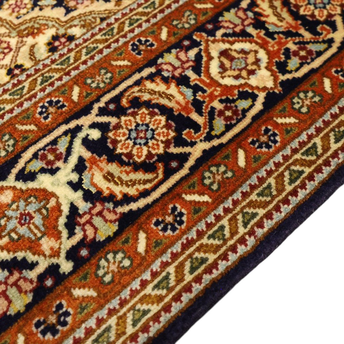 Persisk tæppe - Tabriz - Royal - Royal - 153 x 101 cm - mørk beige