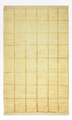 Gabbeh Tæppe - Loribaft Persisk - 152 x 97 cm - beige
