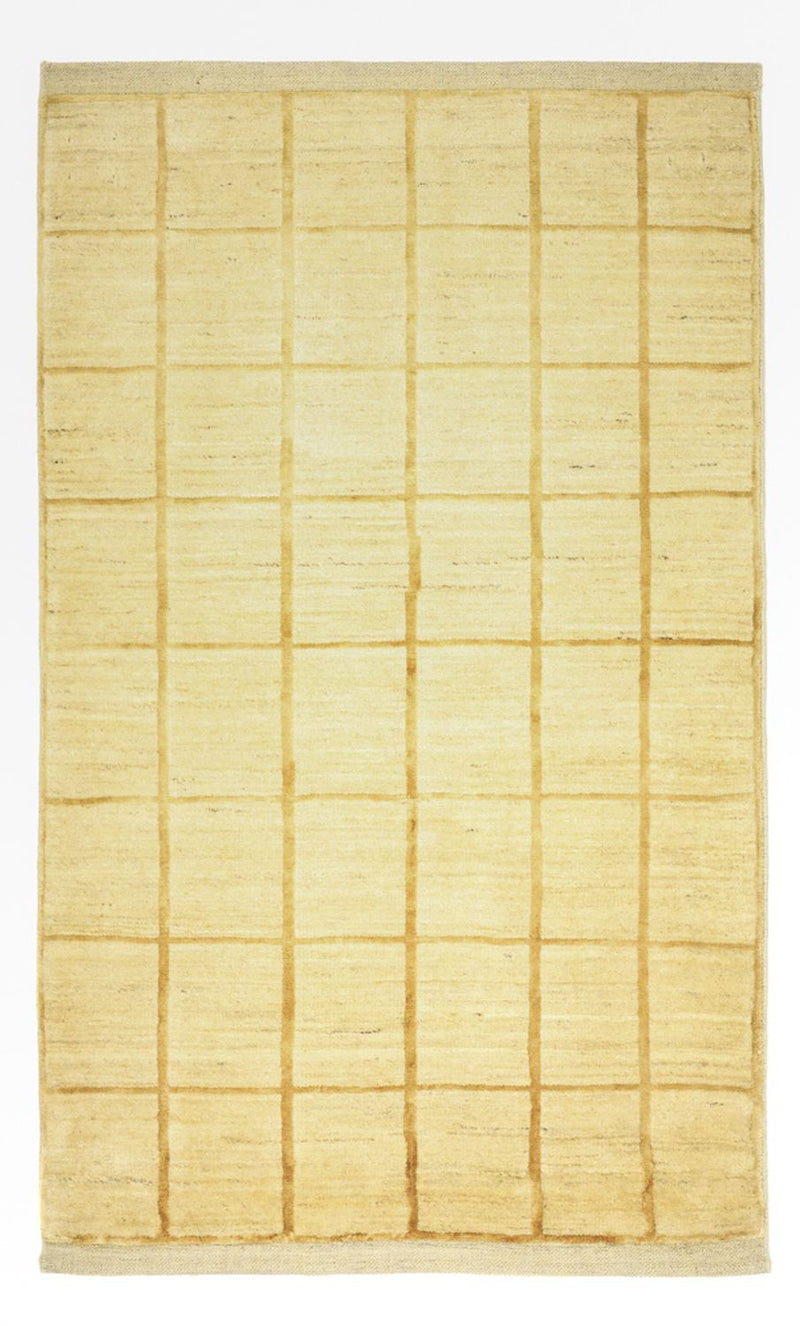 Gabbeh Tæppe - Loribaft Persisk - 152 x 97 cm - beige