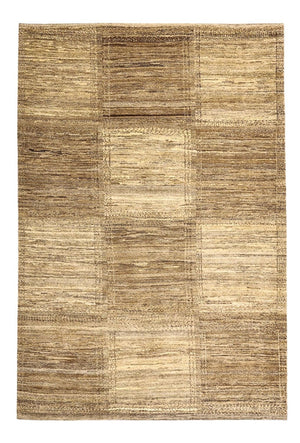 Gabbeh Tæppe - Loribaft Persisk - 238 x 175 cm - mørk beige