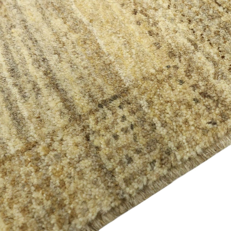 Gabbeh Tæppe - Loribaft Persisk - 238 x 175 cm - mørk beige