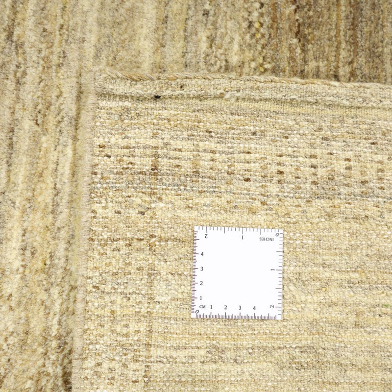 Gabbeh Tæppe - Loribaft Persisk - 238 x 175 cm - mørk beige