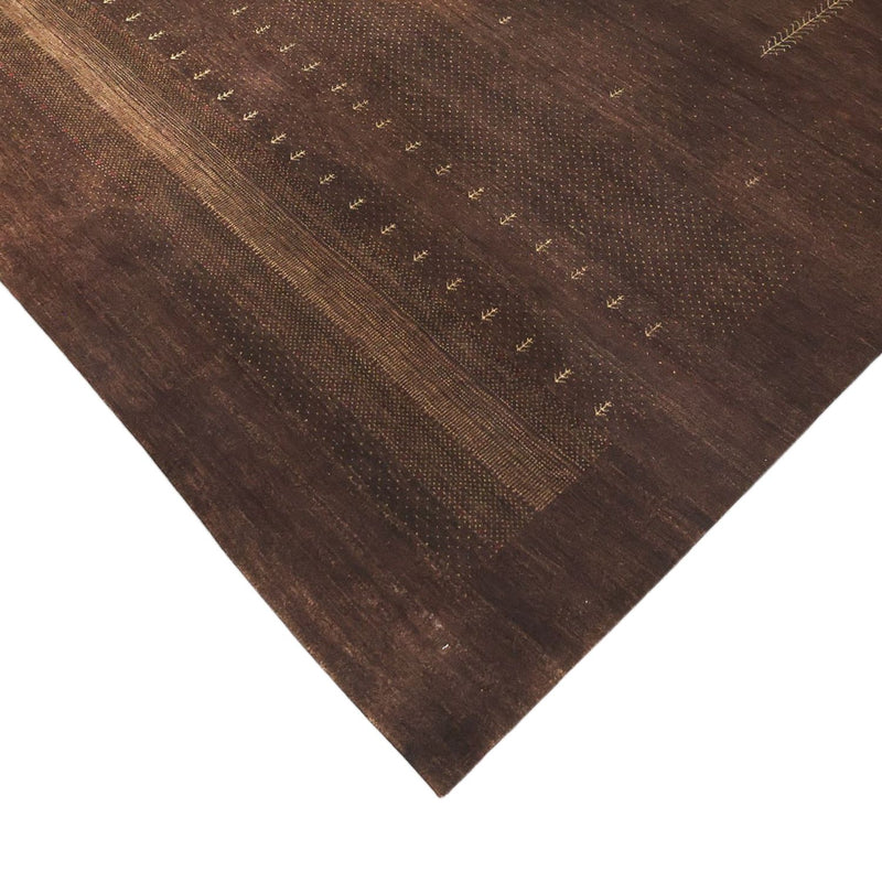 Gabbeh-tæppe - Loribaft Indus - 247 x 173 cm - mørkerød