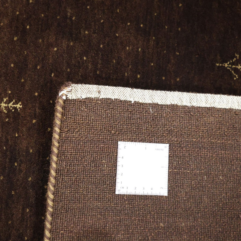 Gabbeh-tæppe - Loribaft Indus - 247 x 173 cm - mørkerød