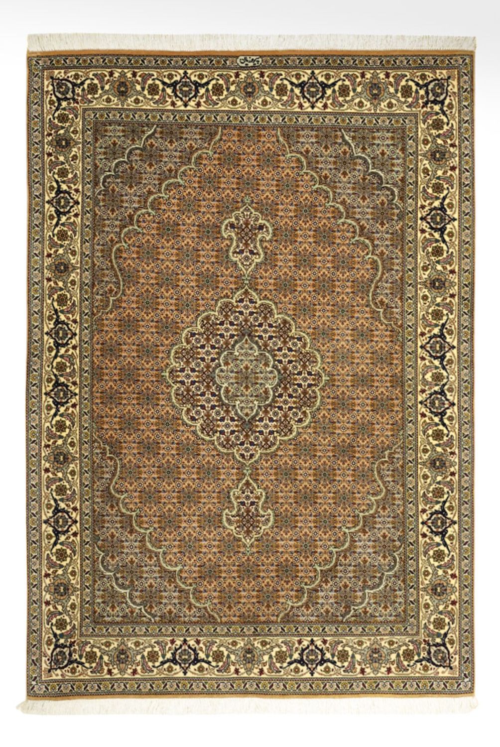 Persisk tæppe - Tabriz - Royal - Royal - 150 x 102 cm - sand