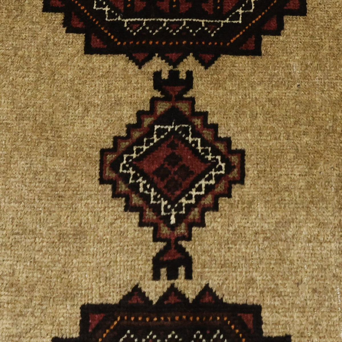 Baluch-tæppe - 189 x 105 cm - beige