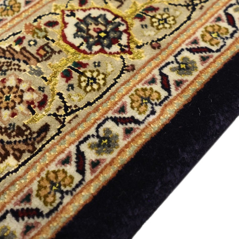 Persisk tæppe - Tabriz - Royal - Halskæde af silke - 159 x 98 cm - mørk beige