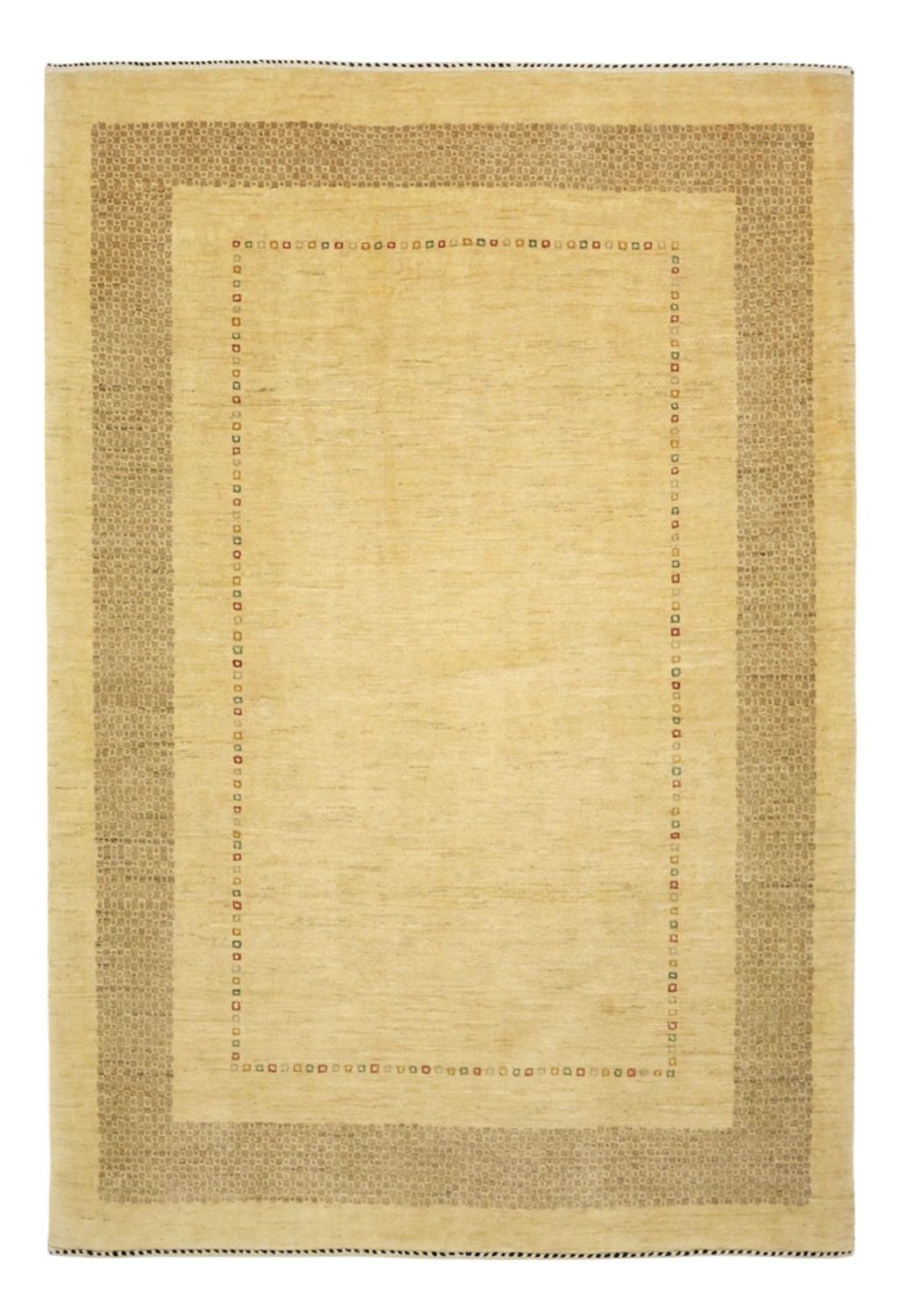 Gabbeh-tæppe - Kashkuli Persisk - 182 x 126 cm - beige