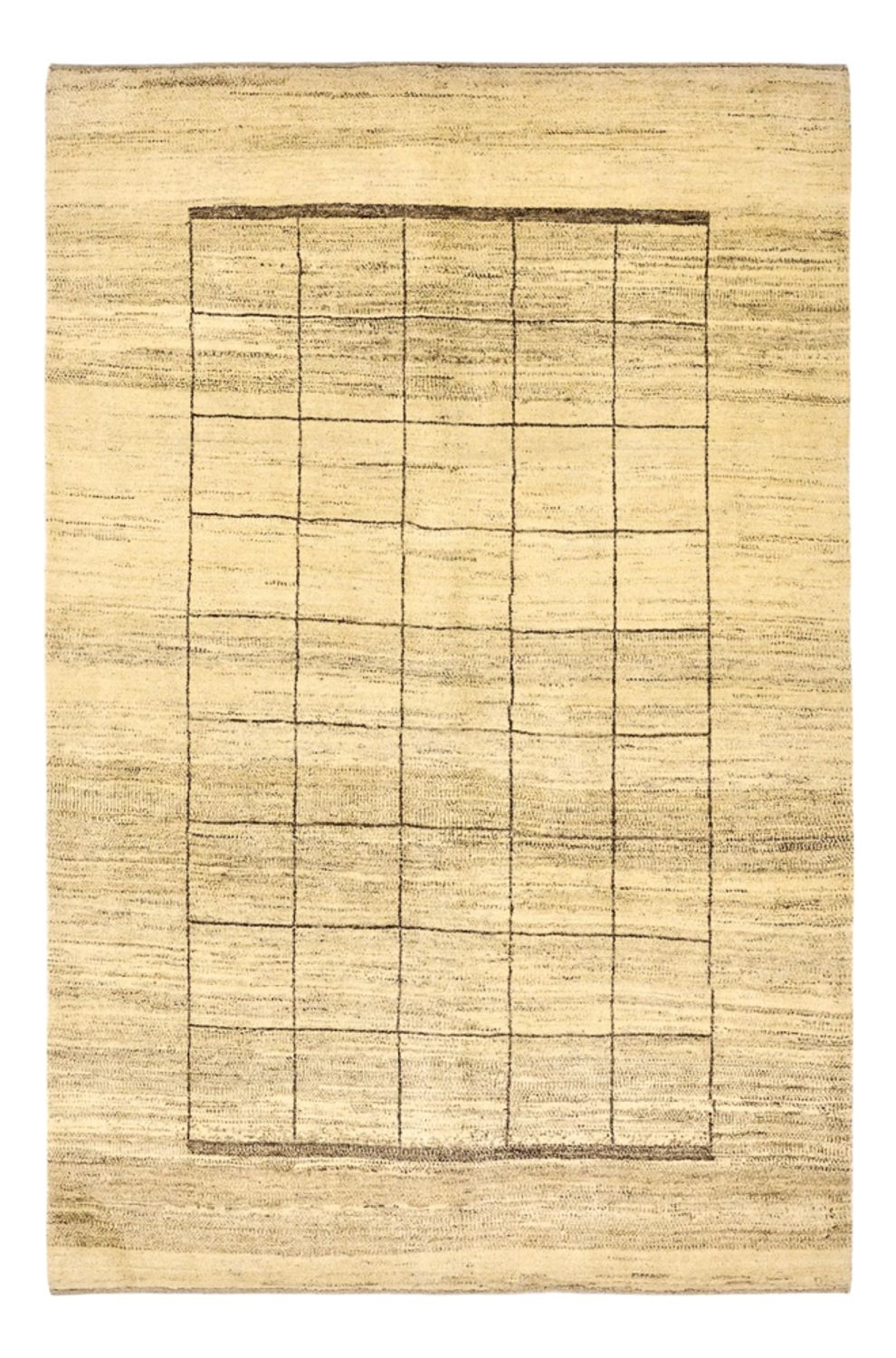 Gabbeh-tæppe - Persisk - 254 x 168 cm - beige
