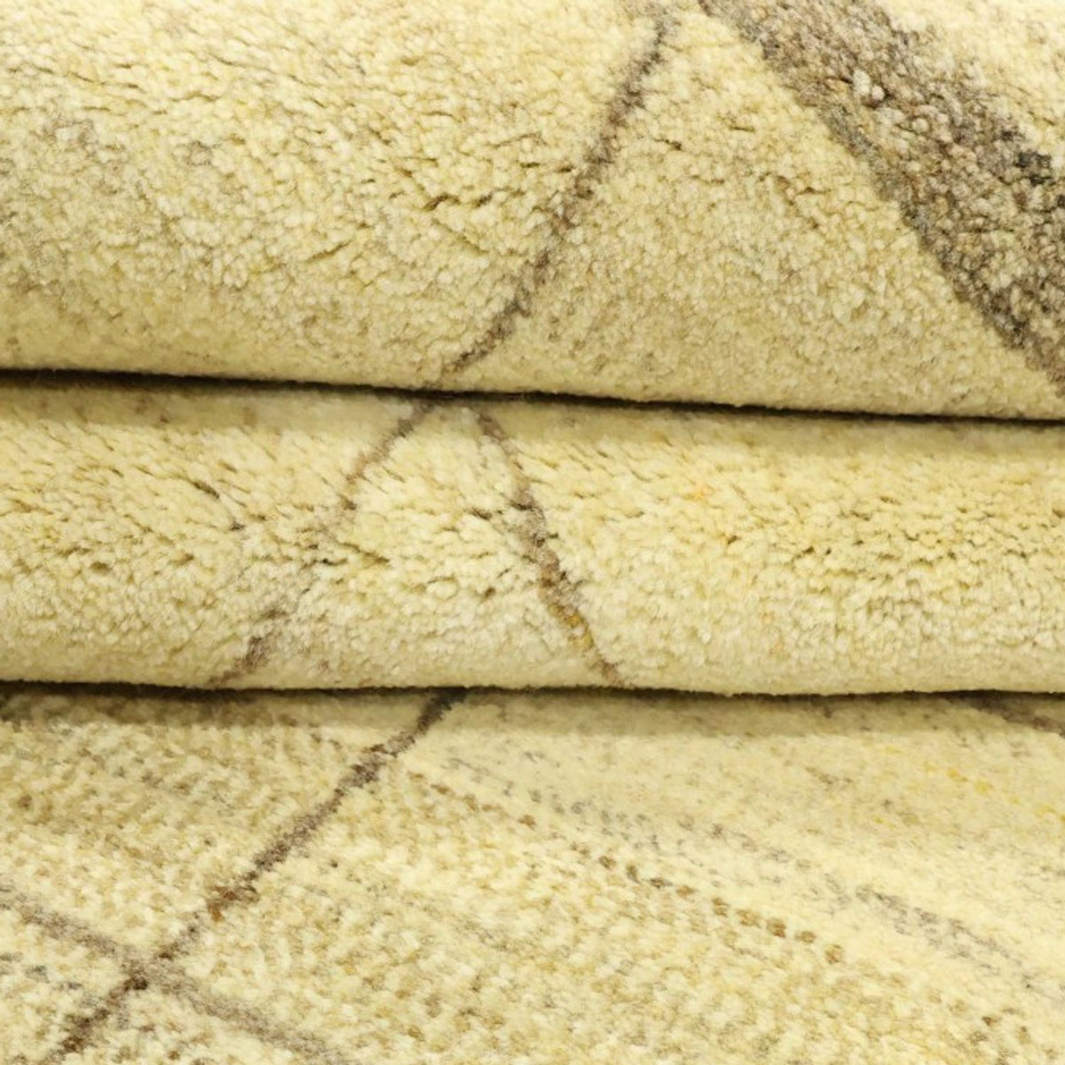 Gabbeh-tæppe - Persisk - 254 x 168 cm - beige