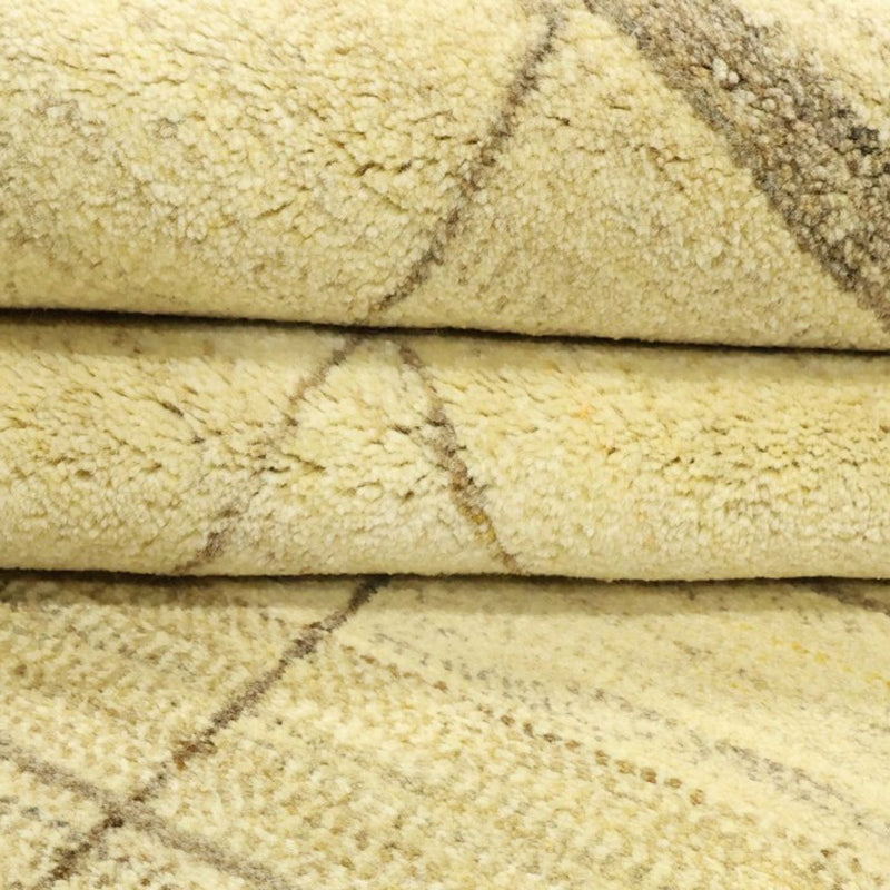 Gabbeh-tæppe - Persisk - 254 x 168 cm - beige