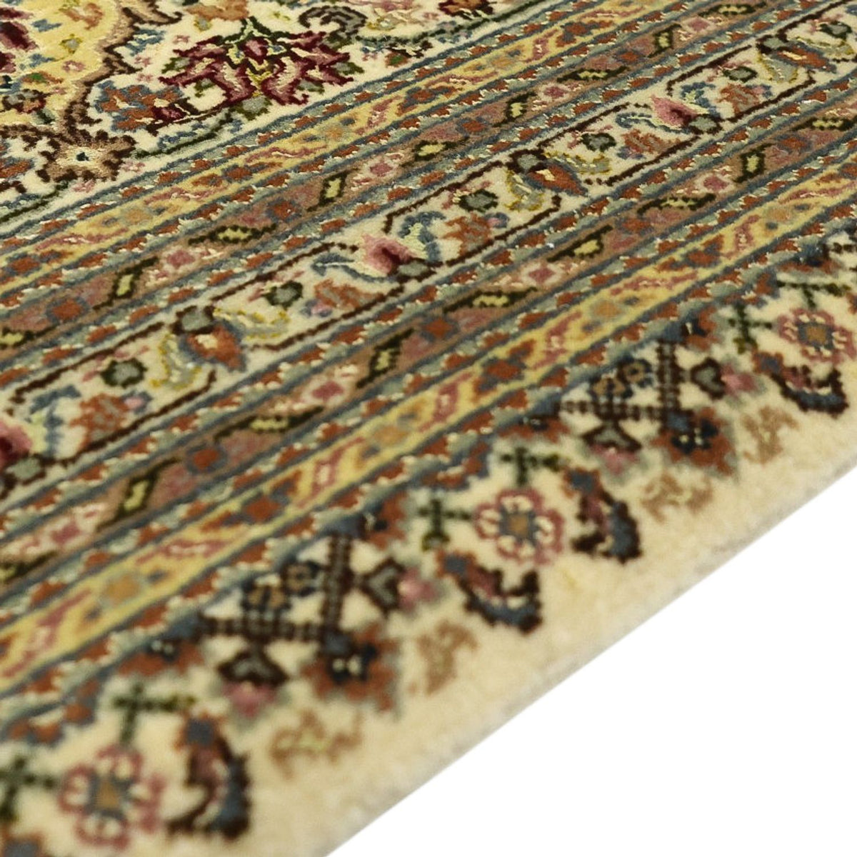 Persisk tæppe - Tabriz - Royal - Royal - 348 x 248 cm - lys beige