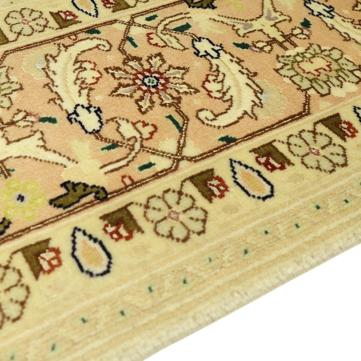 Persisk tæppe - Tabriz - Royal - 203 x 147 cm - beige