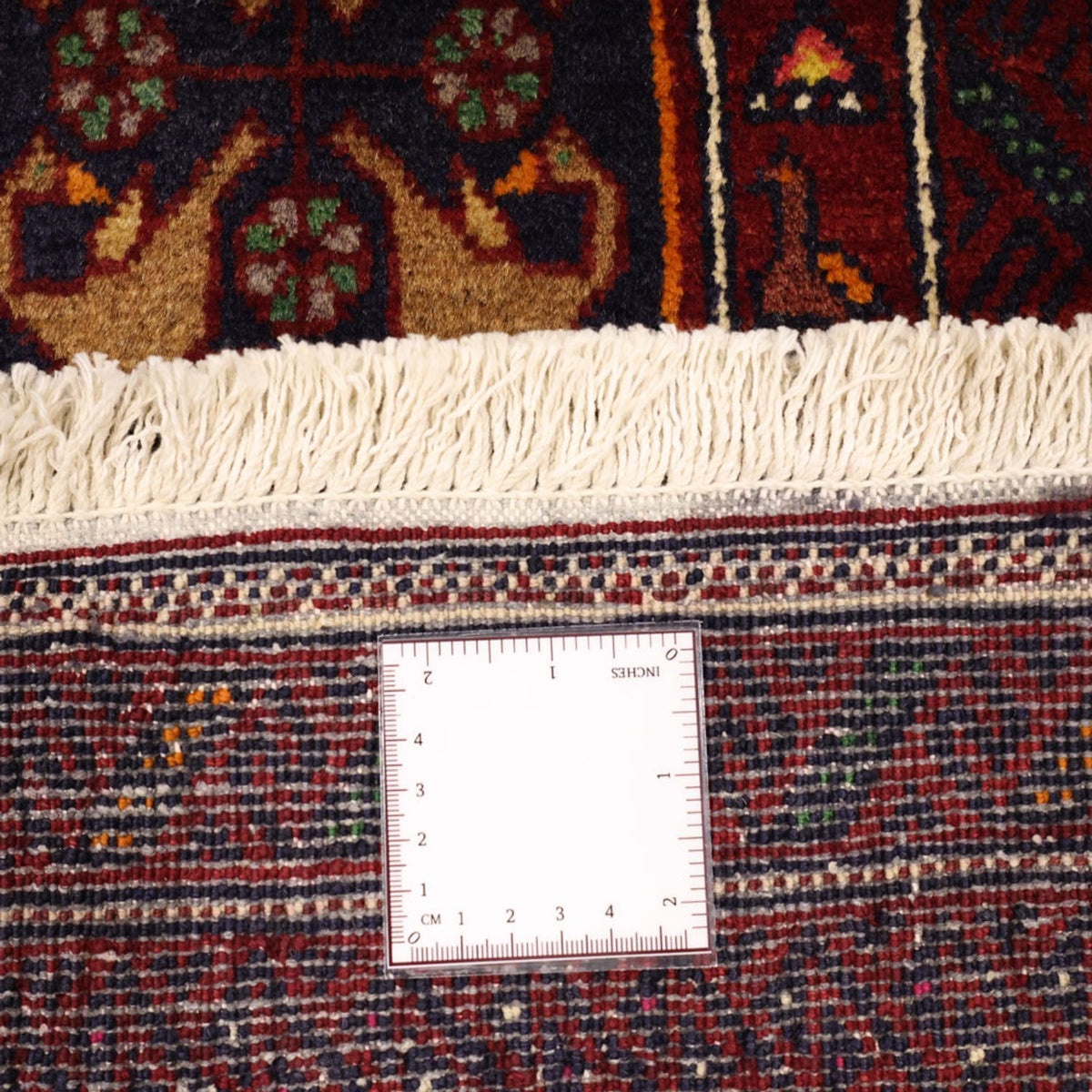 Baluch-tæppe - 210 x 115 cm - mørkerød
