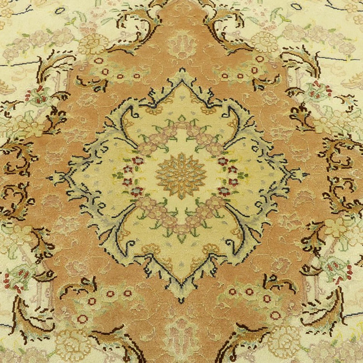 Persisk tæppe - Tabriz - Royal - 208 x 149 cm - beige