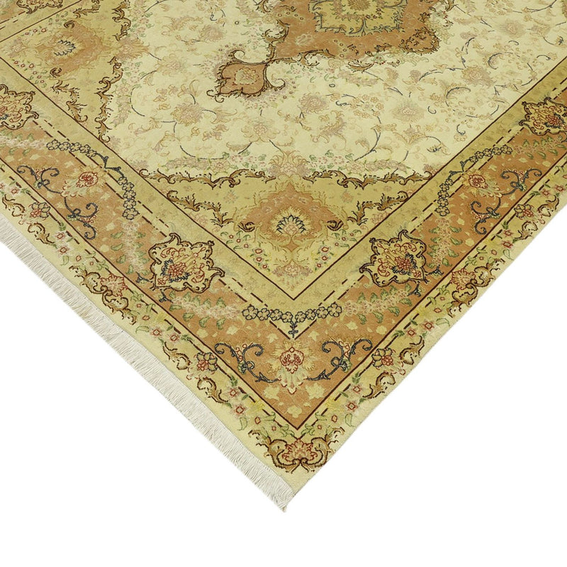 Persisk tæppe - Tabriz - Royal - 208 x 149 cm - beige