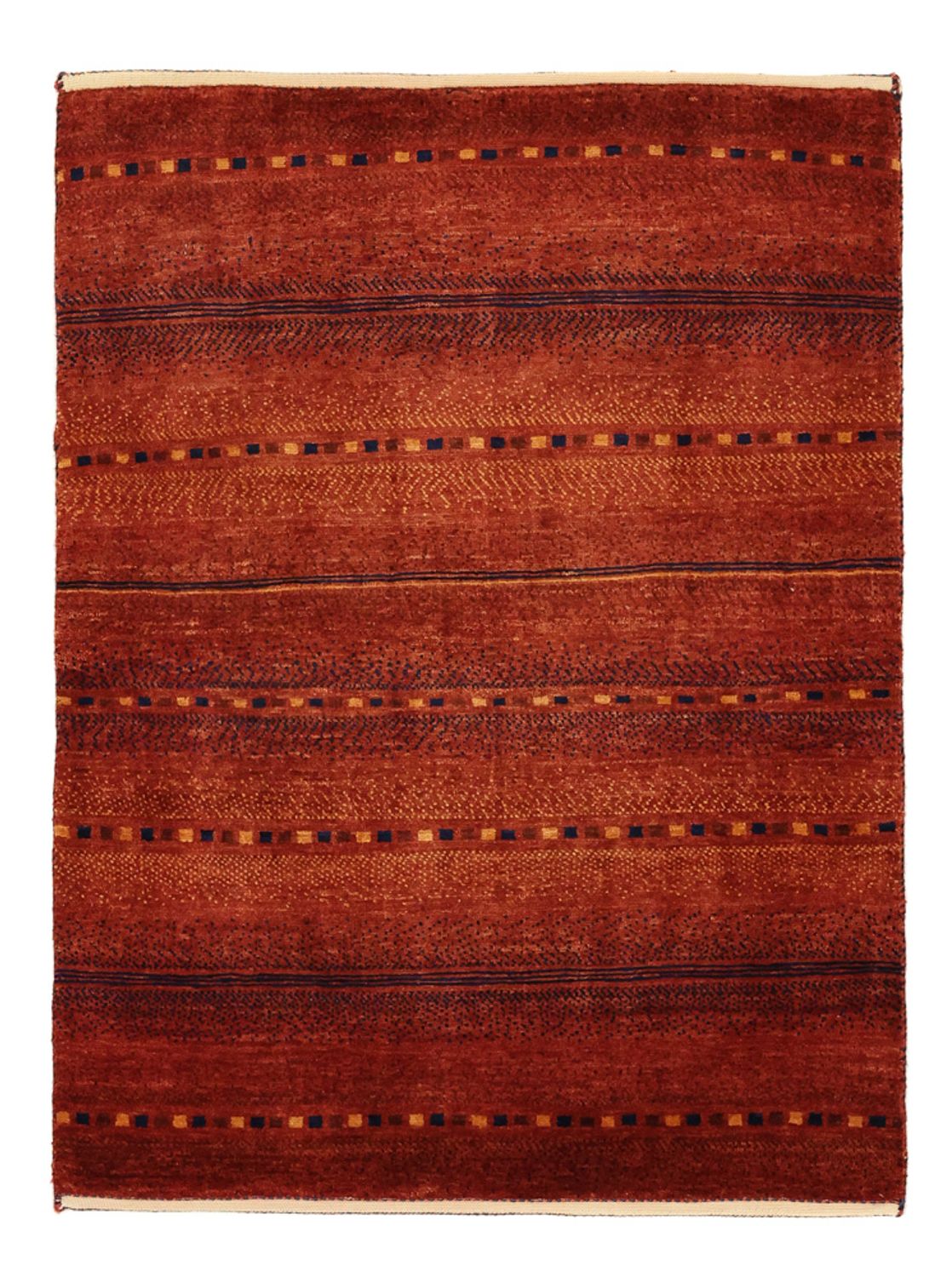 Gabbeh-tæppe - Kashkuli Persisk - 103 x 79 cm - mørkerød