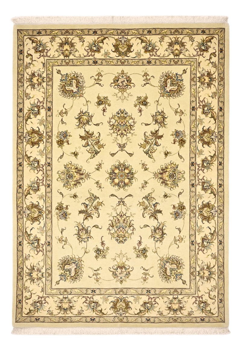 Persisk tæppe - Tabriz - Royal - 203 x 145 cm - beige