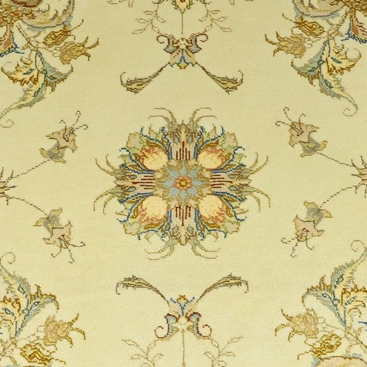 Persisk tæppe - Tabriz - Royal - 203 x 145 cm - beige