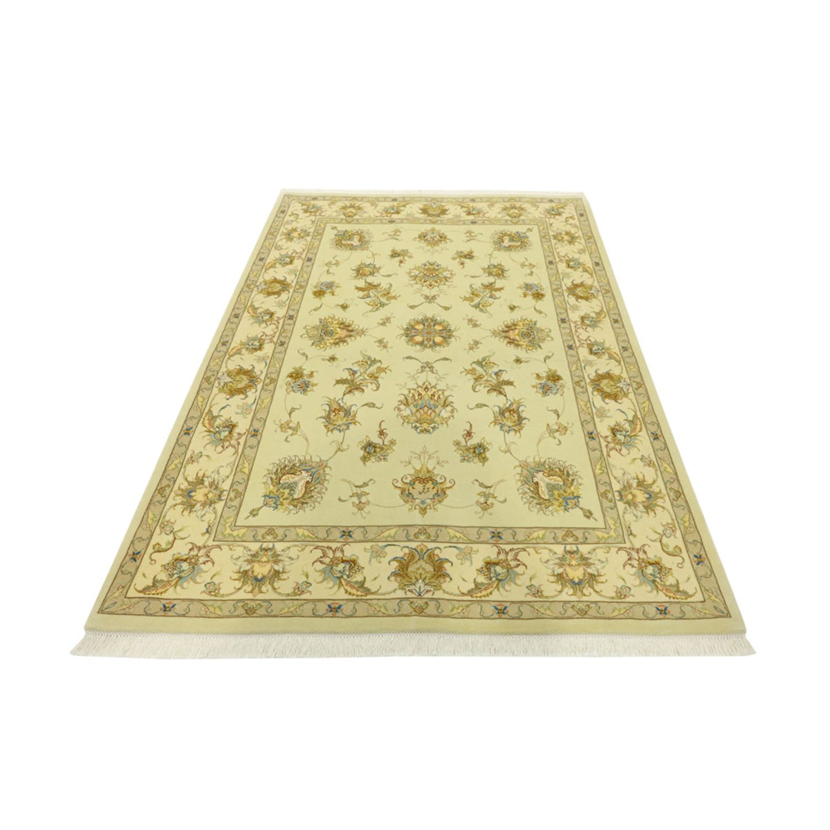 Persisk tæppe - Tabriz - Royal - 203 x 145 cm - beige