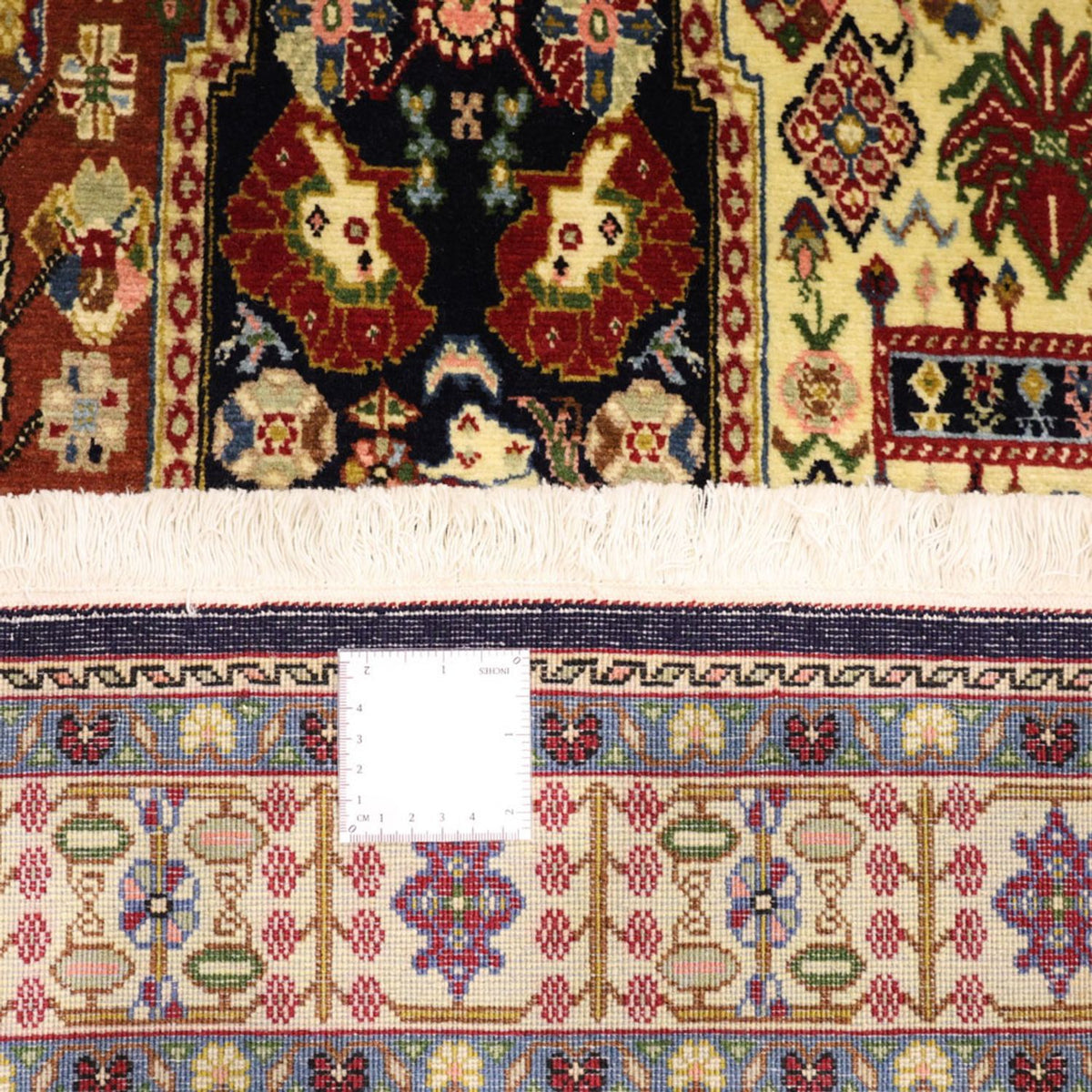 Persisk tæppe - Tabriz - 144 x 97 cm - sand