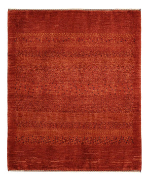 Gabbeh-tæppe - Kashkuli Persisk - 116 x 97 cm - rust