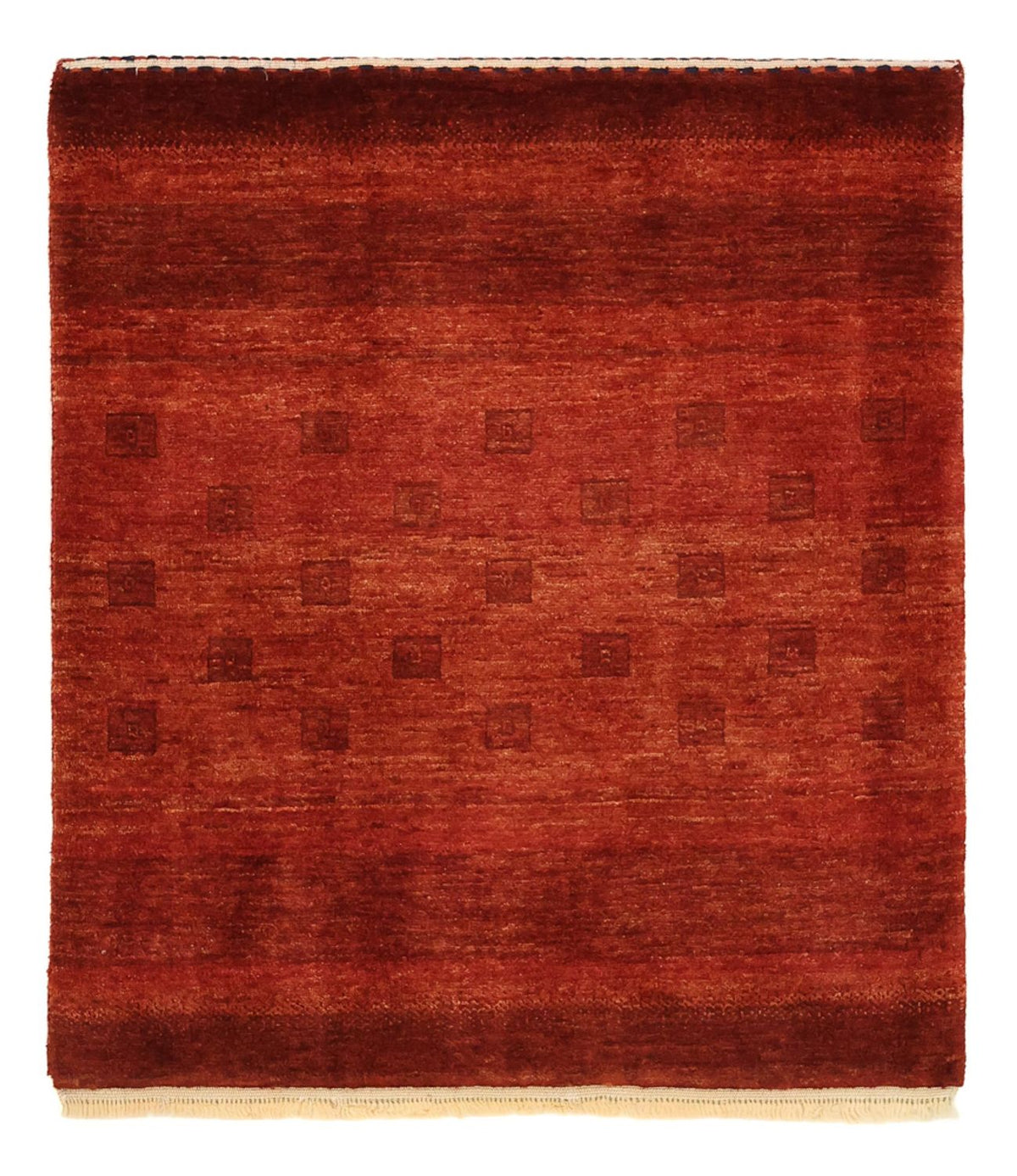 Gabbeh-tæppe - Kashkuli Persisk - 89 x 80 cm - rust