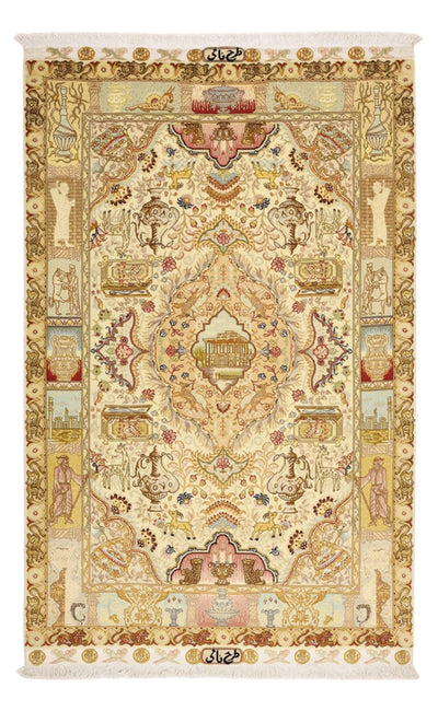 Tabriz - 50 Raj Tæppe 101x160cm - Persisk tæppe