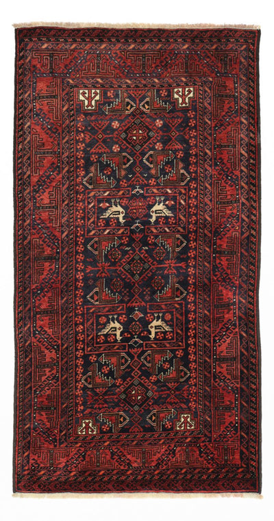 Baluch-tæppe 107x200cm - Orientalsk tæppe