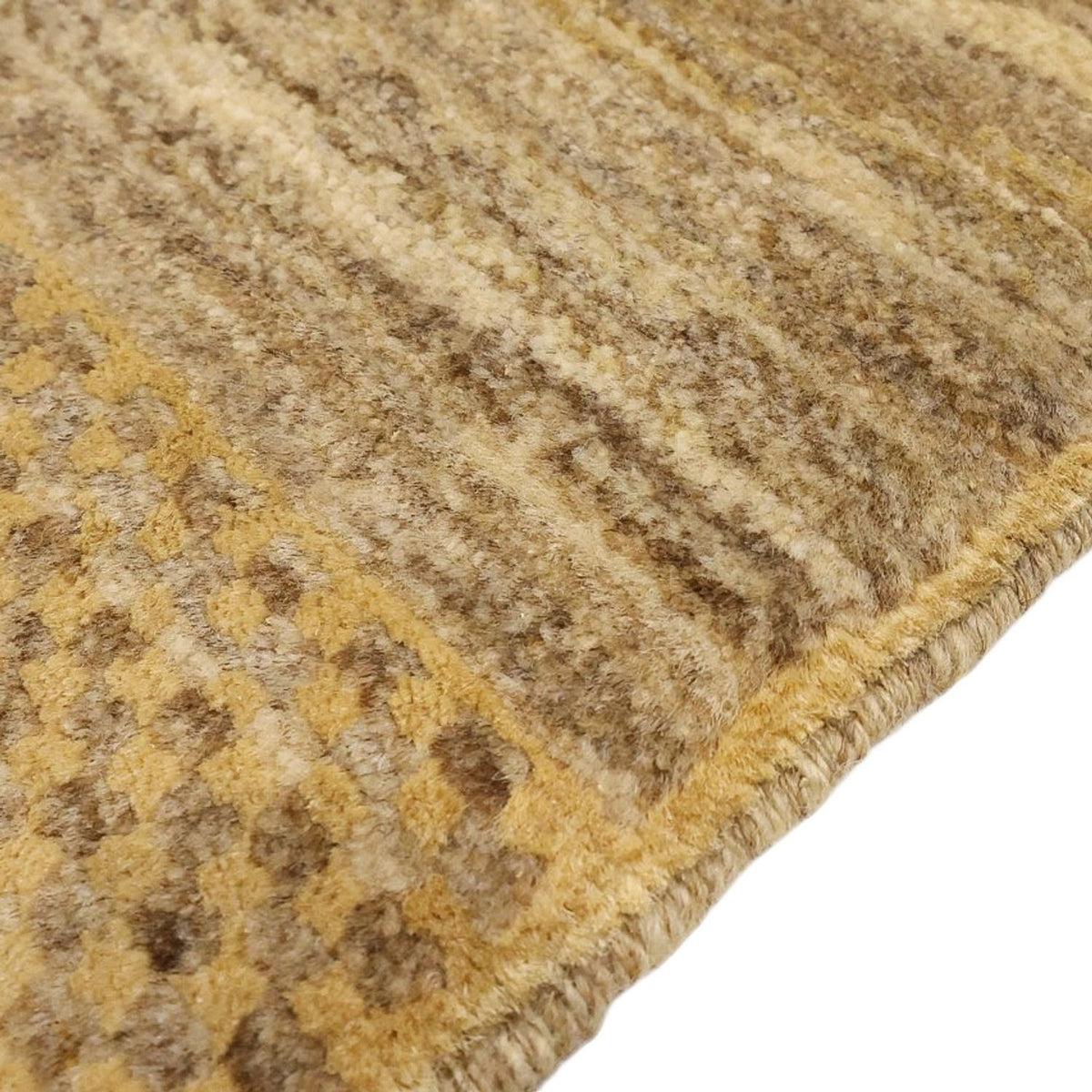Gabbeh Tæppe - Loribaft Persisk - 161 x 102 cm - beige