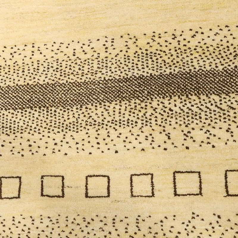 Gabbeh Tæppe - Loribaft Persisk - 173 x 118 cm - beige