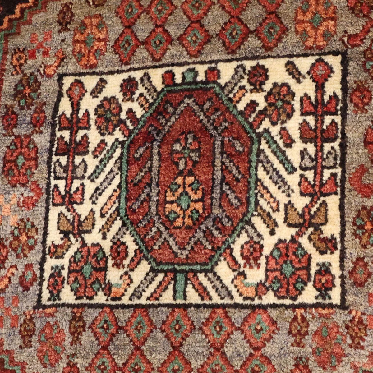 Løber Persisk tæppe - Nomadisk - 295 x 130 cm - mørkerød