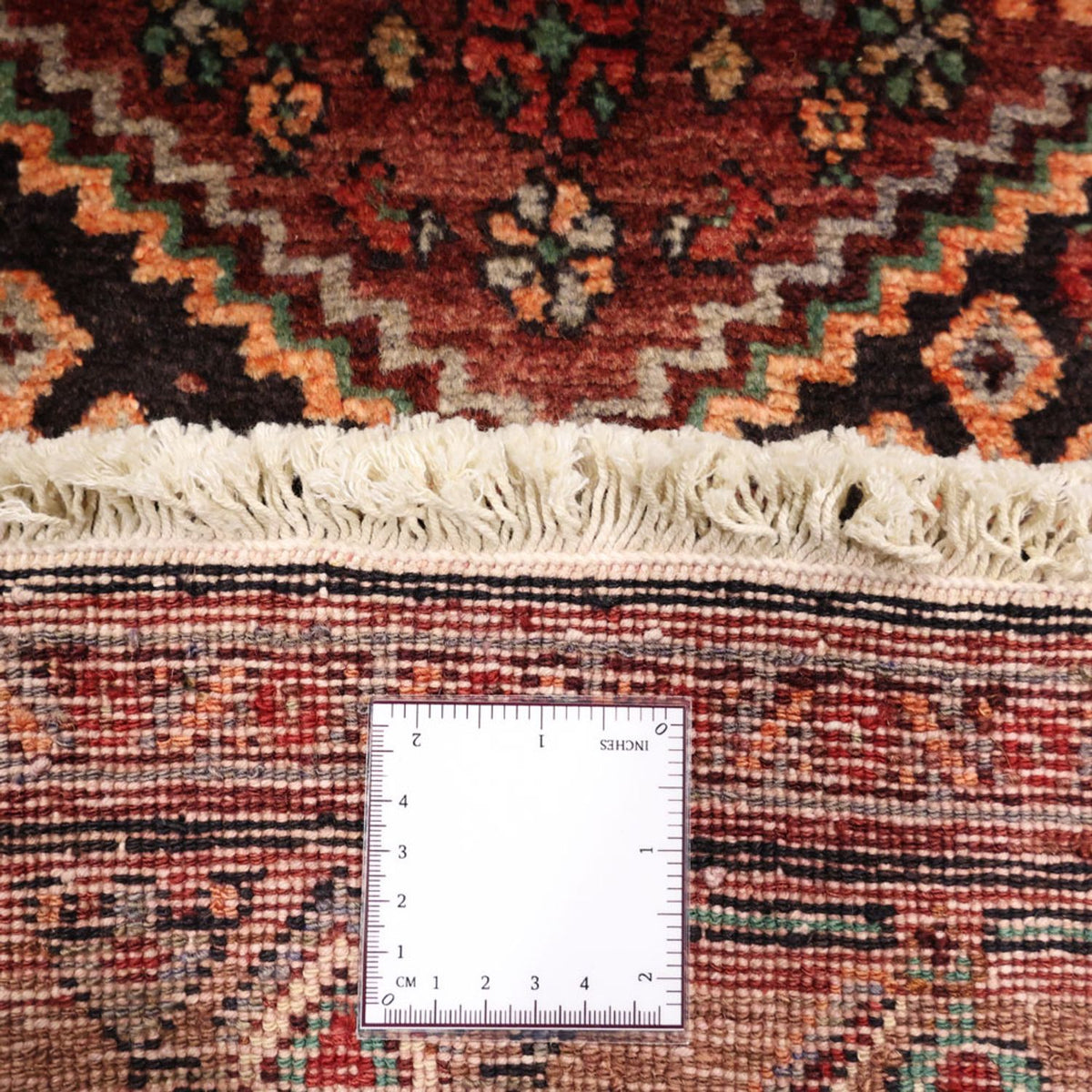 Løber Persisk tæppe - Nomadisk - 295 x 130 cm - mørkerød