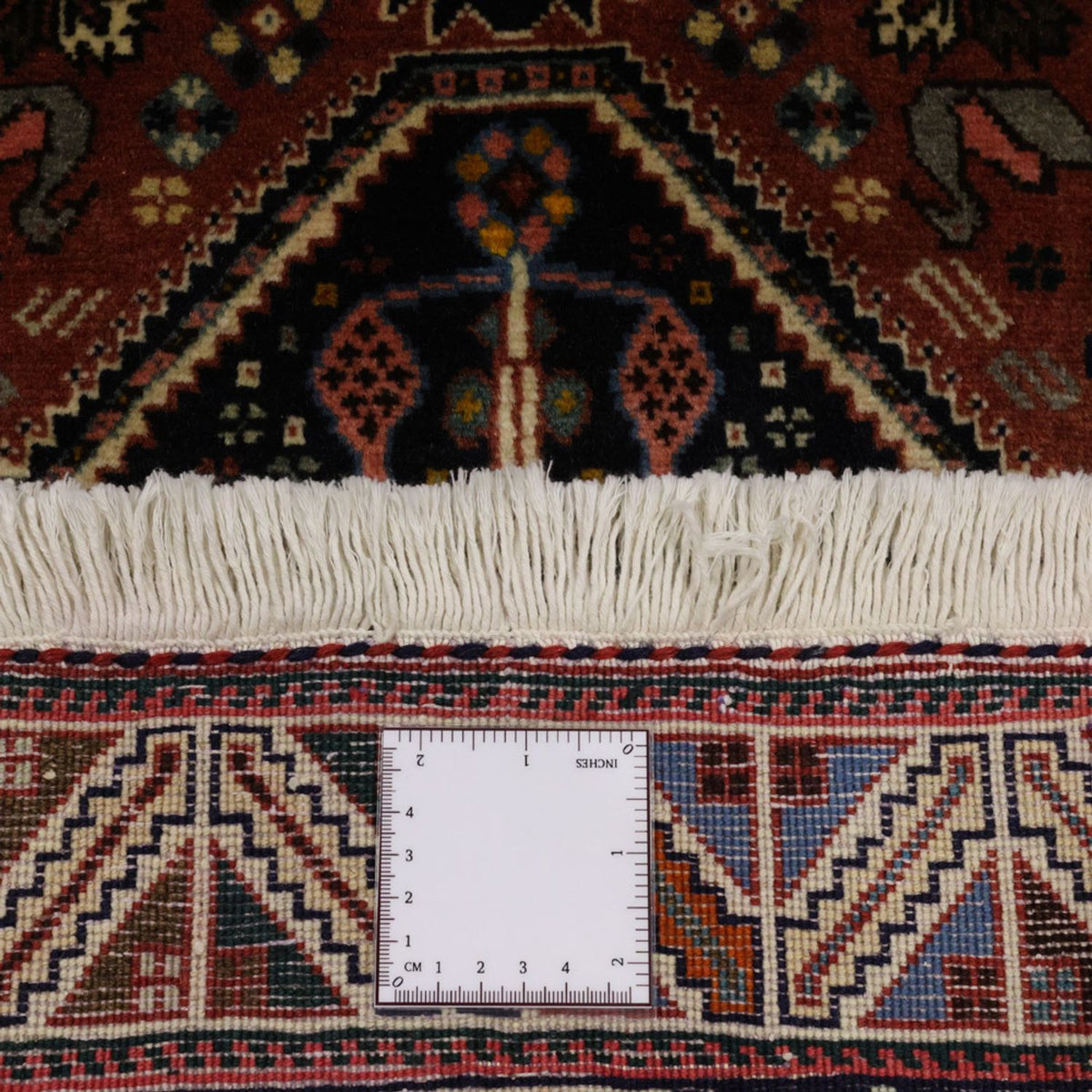 Gabbeh-tæppe - Kashkuli Persisk - 150 x 105 cm - mørkerød