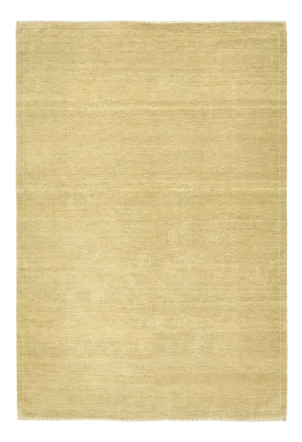 Gabbeh-tæppe - Loribaft Indus - 198 x 140 cm - beige