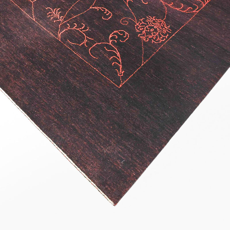 Gabbeh-tæppe - Loribaft Indus - 240 x 173 cm - mørkeblå