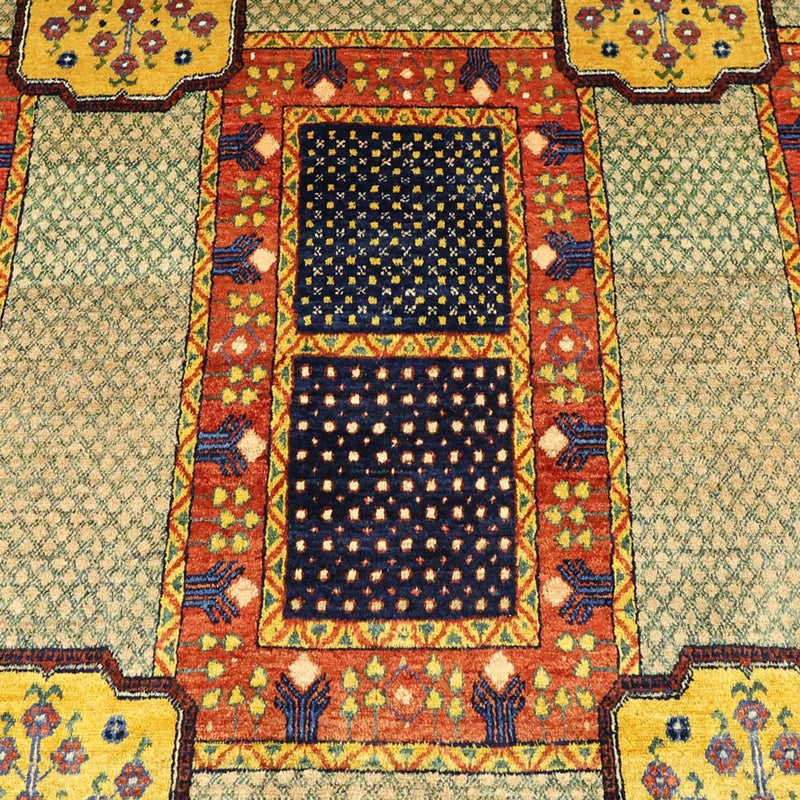 Gabbeh Tæppe - Loribaft Persisk - 315 x 243 cm - flerfarvet